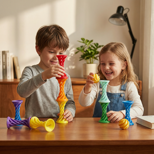 3D Printed Spiral Toy, a Novel and Unique Decompression Toy for Office Desks and Desktops
