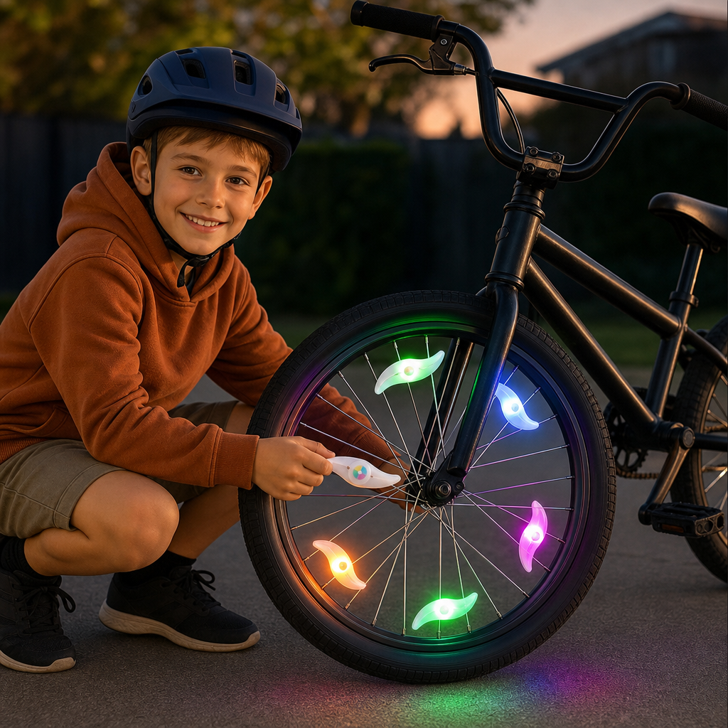 Colorful LED Bicycle Wheel Spoke Lights