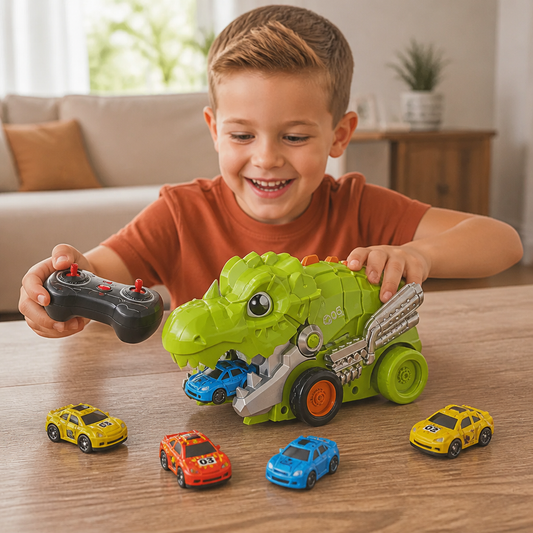 Remote Control Dino Car Chomper Truck