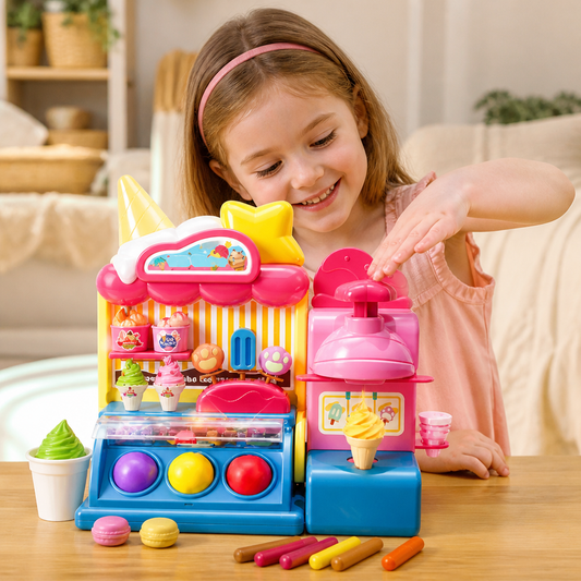 DIY Ice Cream Clay Maker Playset