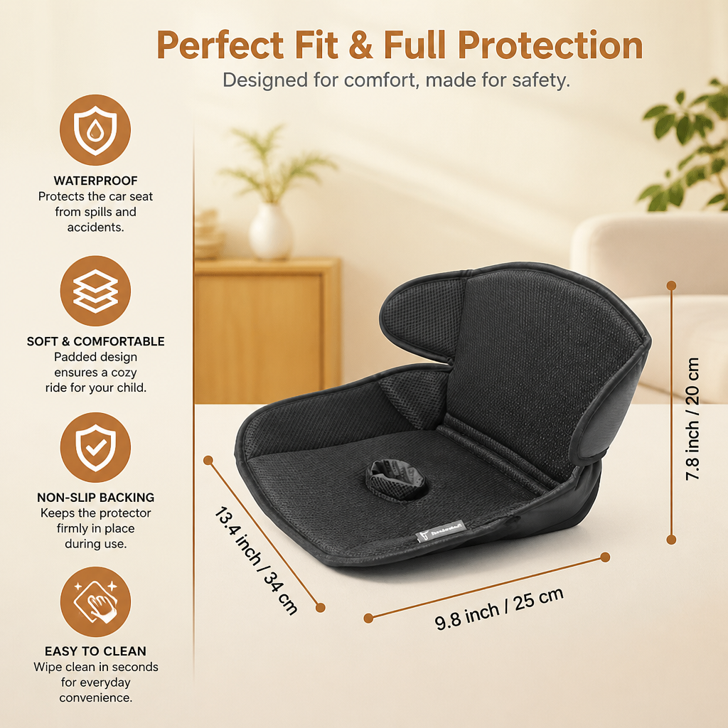 Waterproof Car Seat Protector for Child Seats