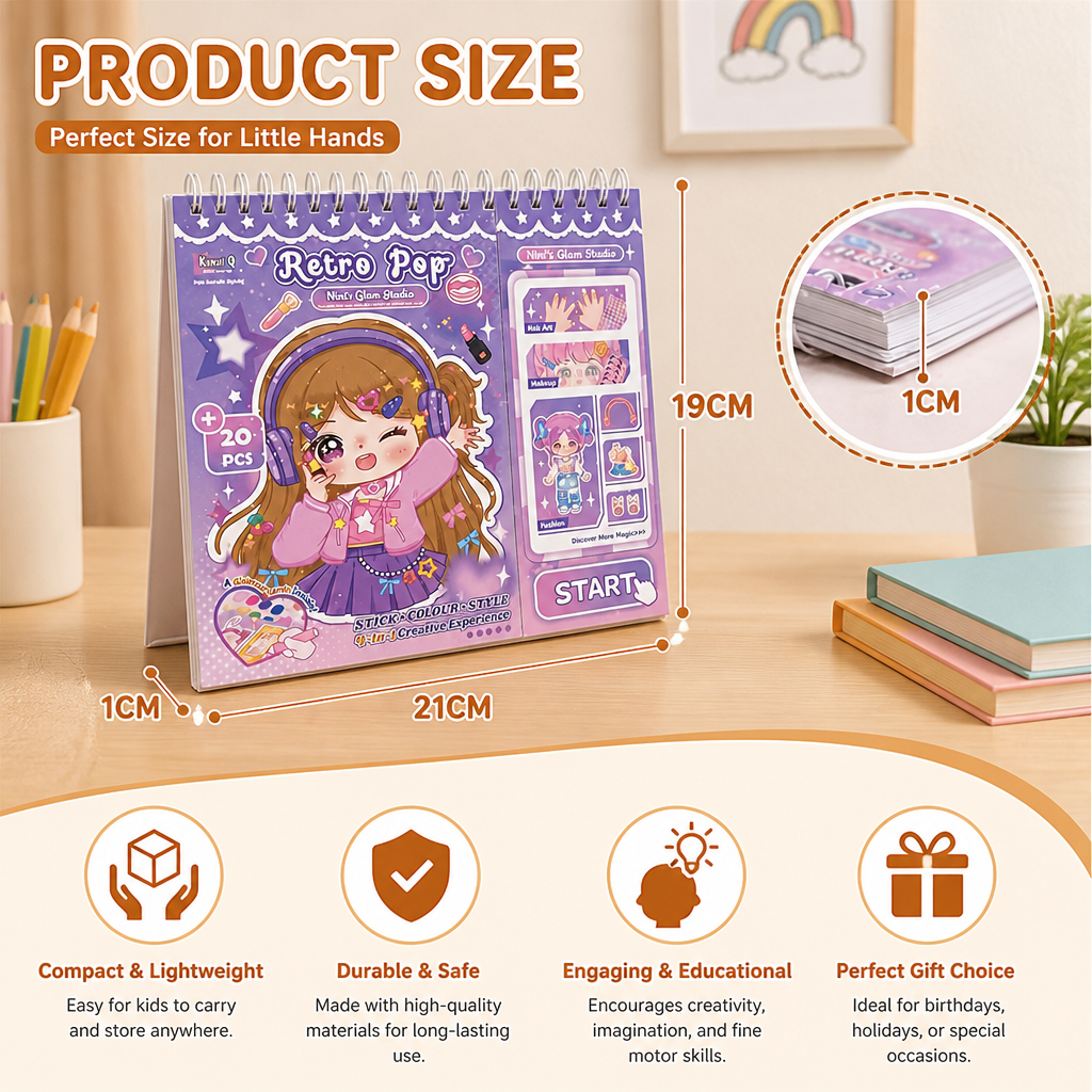 Princess Dress-Up Sticker Activity Book