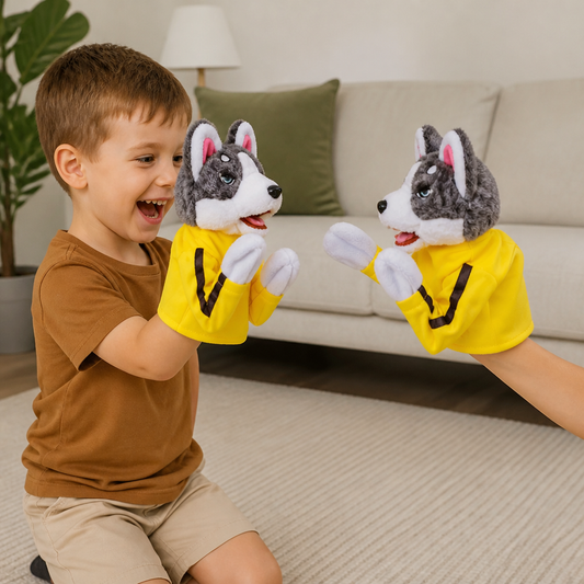 Boxing Husky Funny Kids Toy