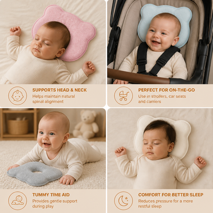 Memory Foam Baby Comfort Support Pillow
