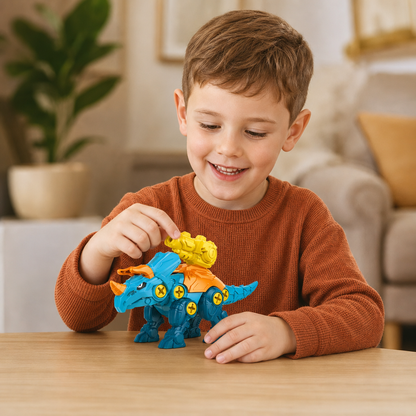 DIY Build & Transform Dinosaur Egg Toy
