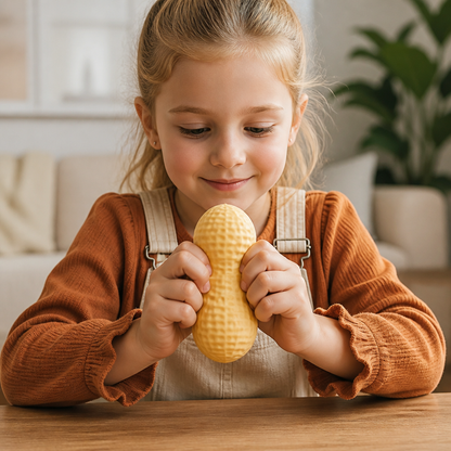 Jumbo Peanut Squishy Stress Toy