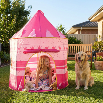Starry Sky Kids Play Tent – Magical Castle for Little Adventurers (Indoor & Outdoor)