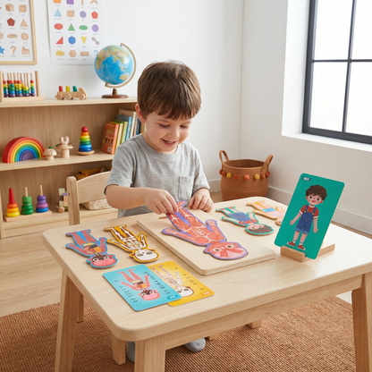 Wooden Human Body Puzzle for Kids – Learn Anatomy Through Play