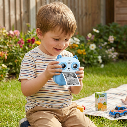 Kids Instant Print Camera – Mini HD Digital Camera with Built-in Printer