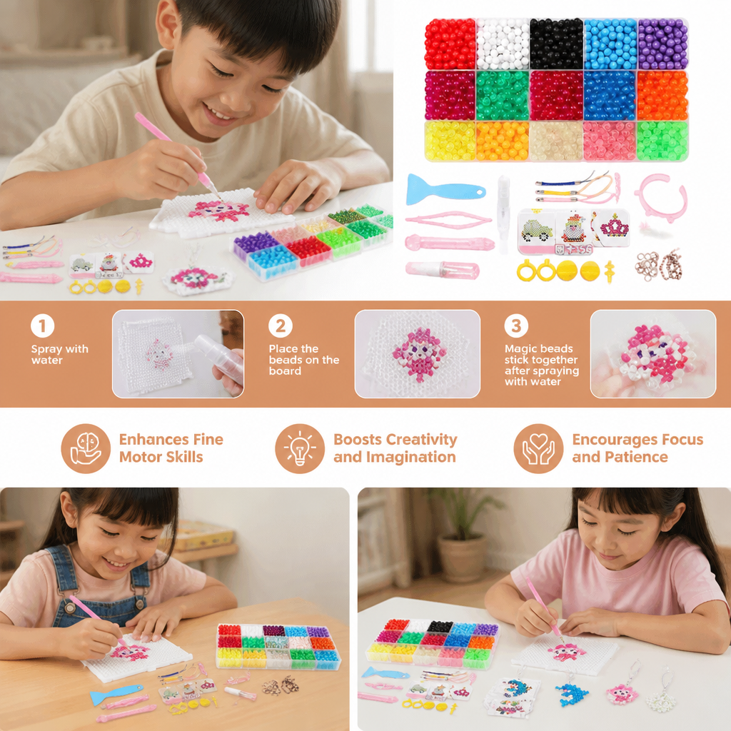DIY Glow-in-the-Dark Water Bead Craft Kit