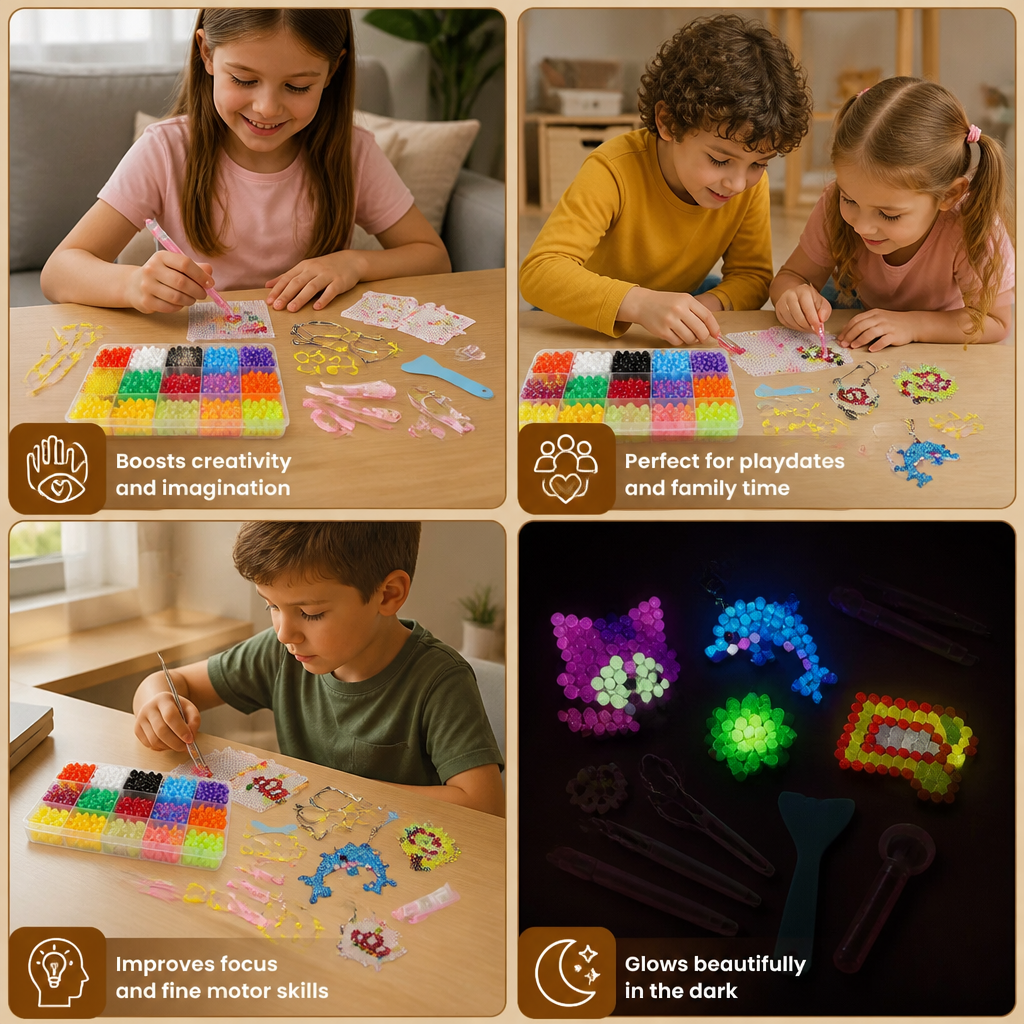 DIY Glow-in-the-Dark Water Bead Craft Kit