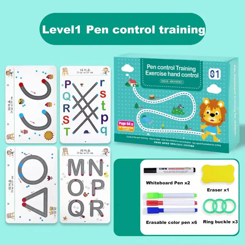 MagicLines - Magical Tracing Workbook Set