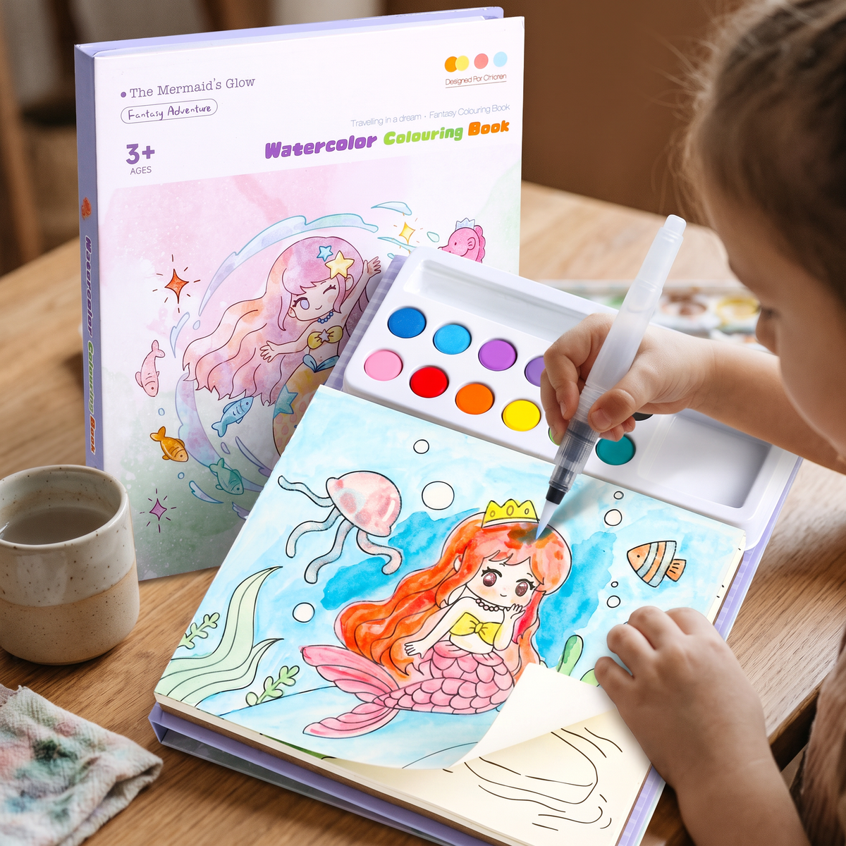 All-in-One Watercolour Painting Book