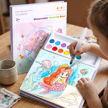 All-in-One Watercolour Painting Book