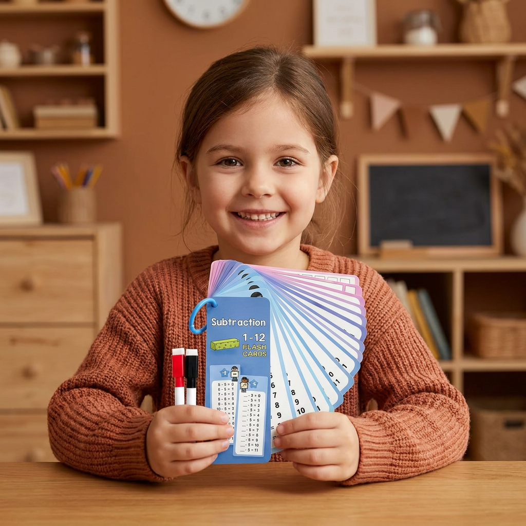 Reusable Maths Flash Cards