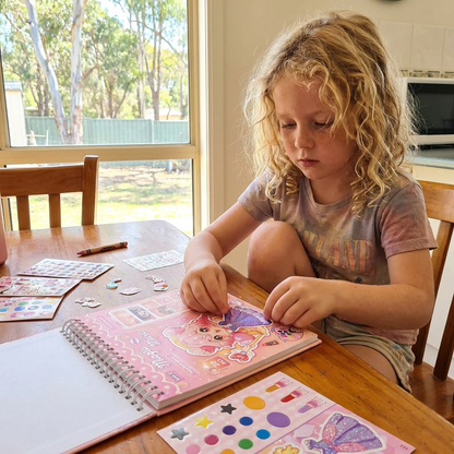 Princess Dress-Up Sticker Activity Book