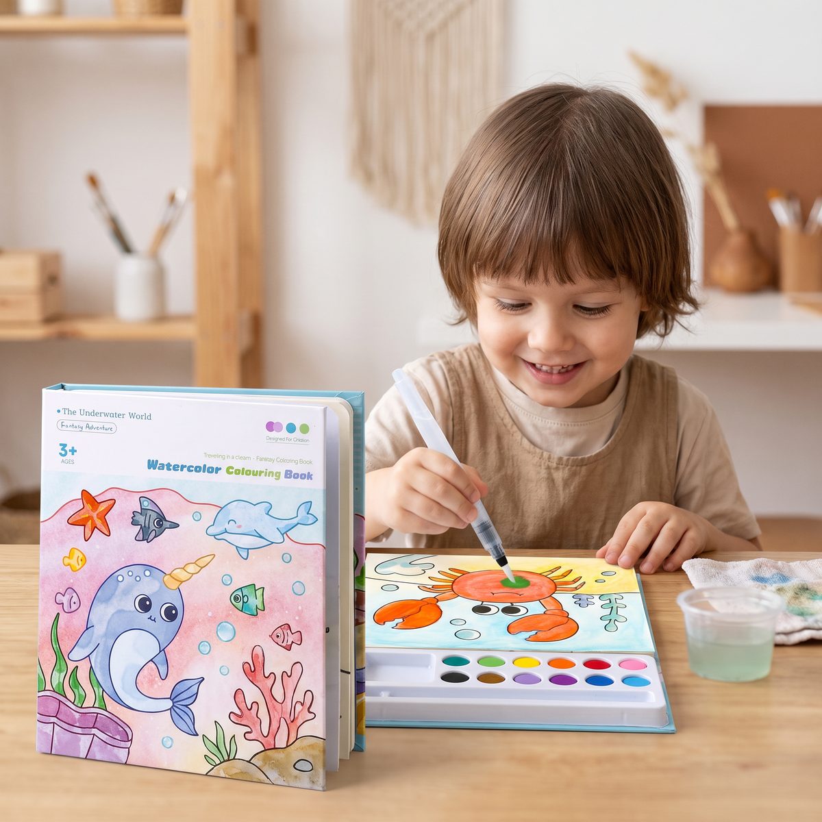 All-in-One Watercolour Painting Book