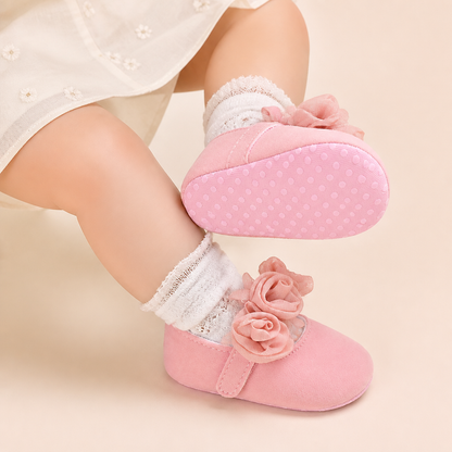 Rose Flower Mary Jane Shoes