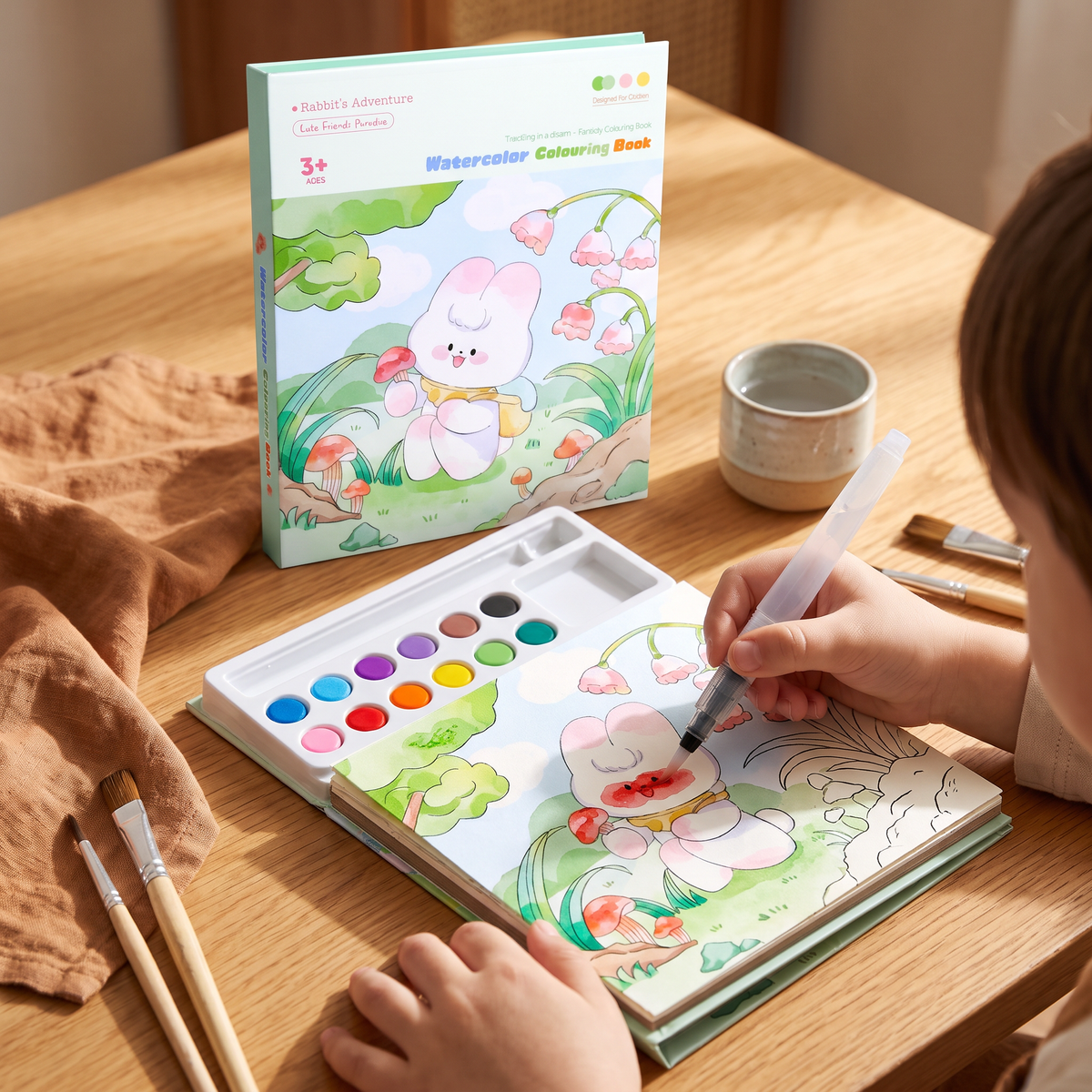 All-in-One Watercolour Painting Book