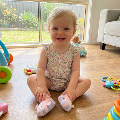 Cosy Baby Sock Shoes – Warm, Non-Slip & Comfortable
