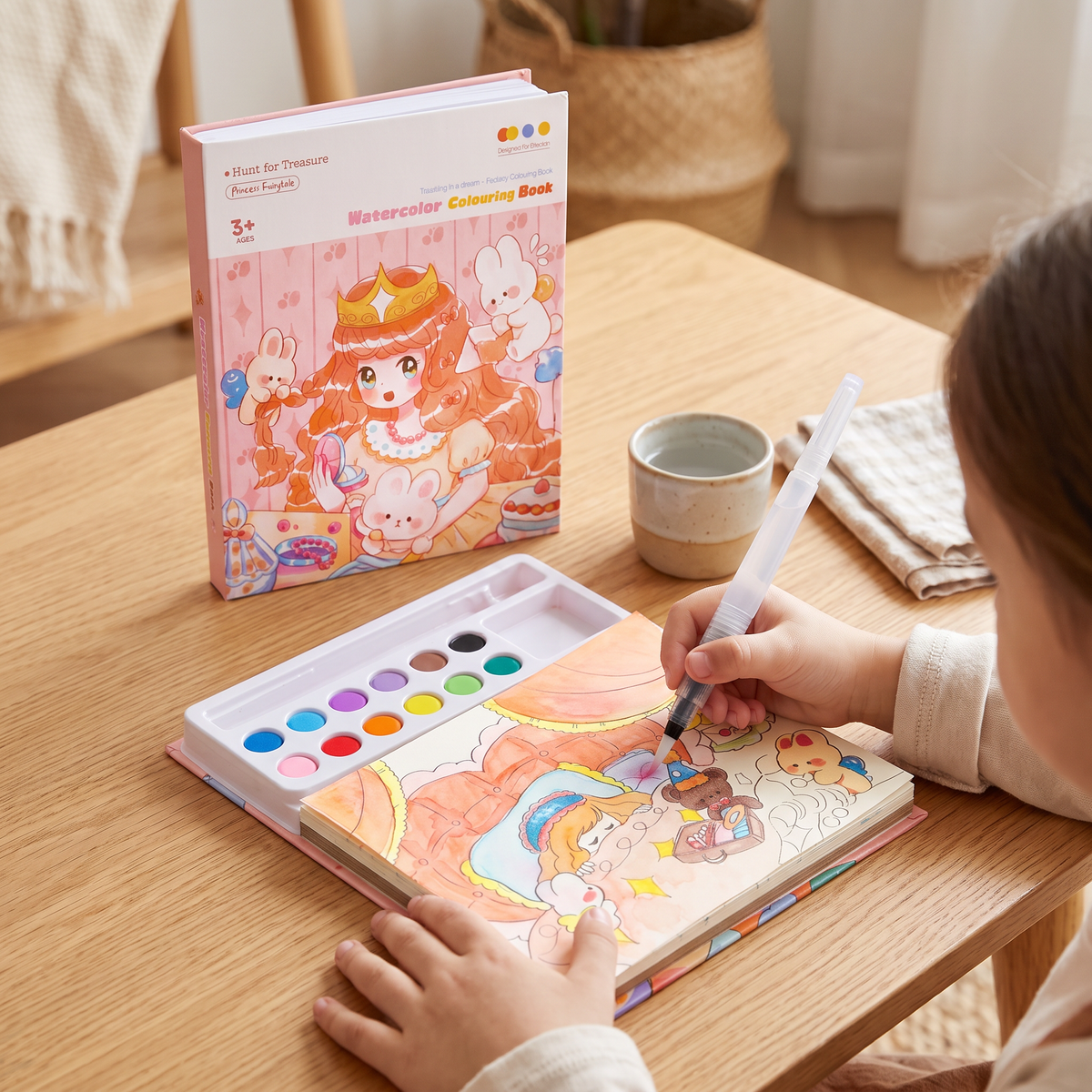 All-in-One Watercolour Painting Book