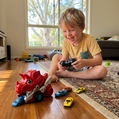 Remote Control Dino Car Chomper Truck