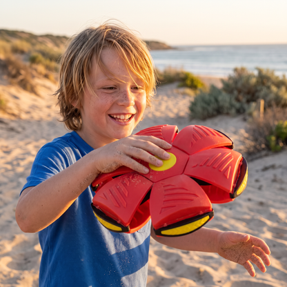 Magic Transforming Flying Disc Ball – Interactive Toy for Kids