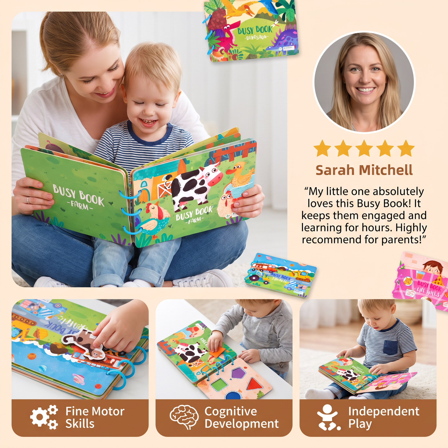 Montessori Children's Employment Discovery Book