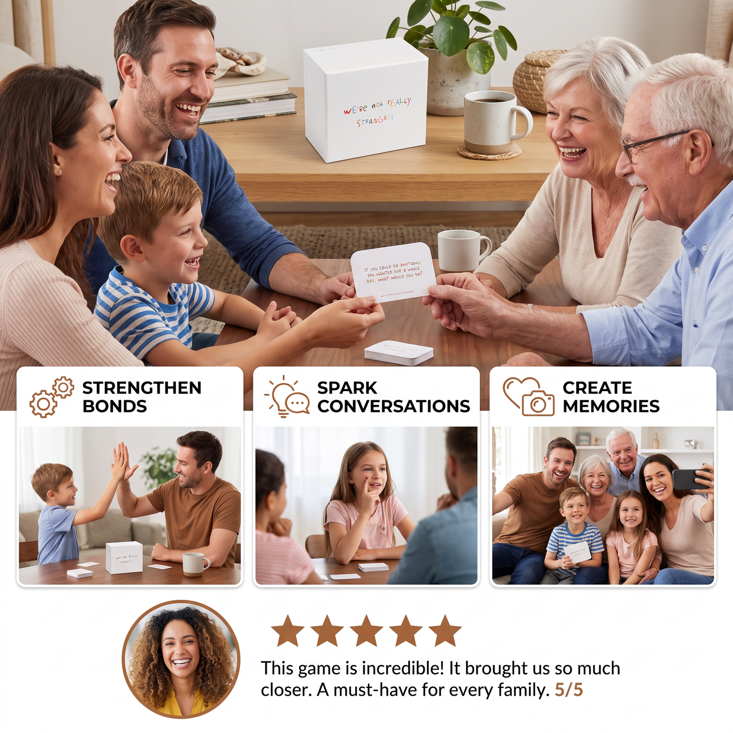 Kids Questions Family Game - The Perfect Game for every Occasion