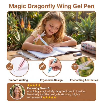 Magic Dragonfly Wing Gel Pen