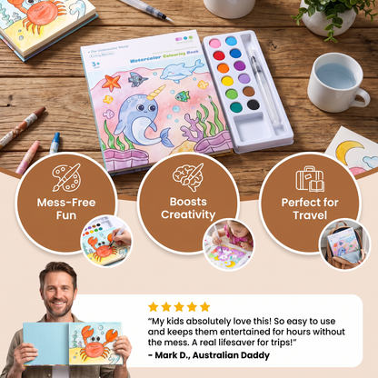 All-in-One Watercolour Painting Book