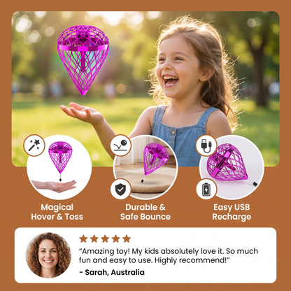 Flying Bouncing Orb Ball – Magic Hover & Toss Toy for Kids