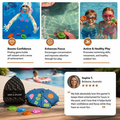Underwater Search & Find Game With Colourful Gems
