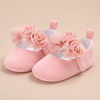 Rose Flower Mary Jane Shoes