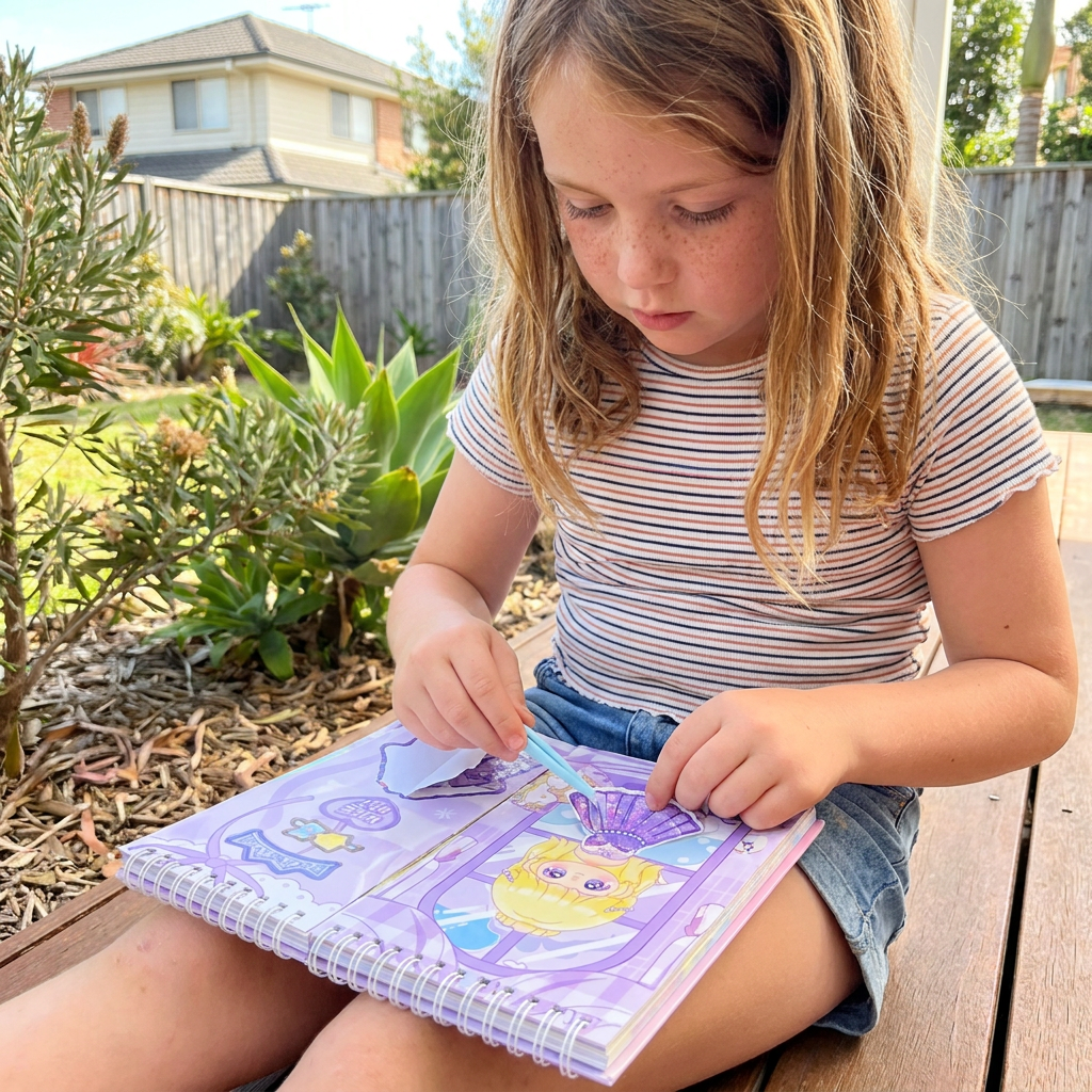 Princess Dress-Up Sticker Activity Book