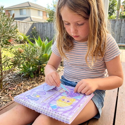 Princess Dress-Up Sticker Activity Book