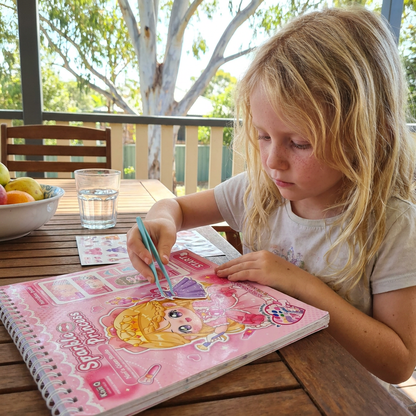 Princess Dress-Up Sticker Activity Book