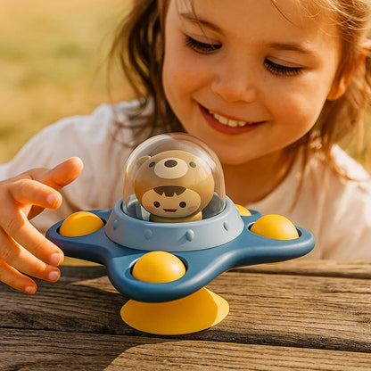 Montessori Suction Cup Spinner – Rotating Educational Toy