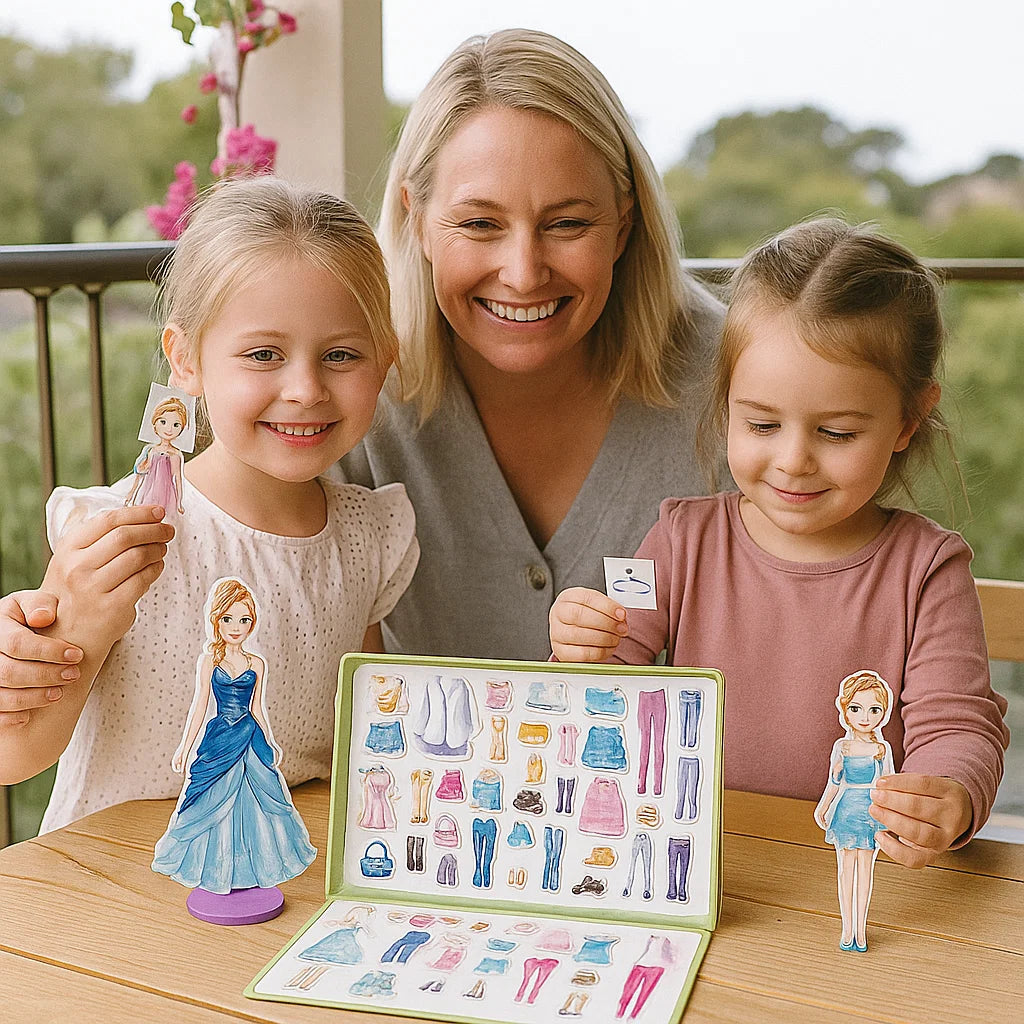 Magnetic Fashion Play Set for Children