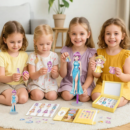 Magnetic Fashion Play Set for Children