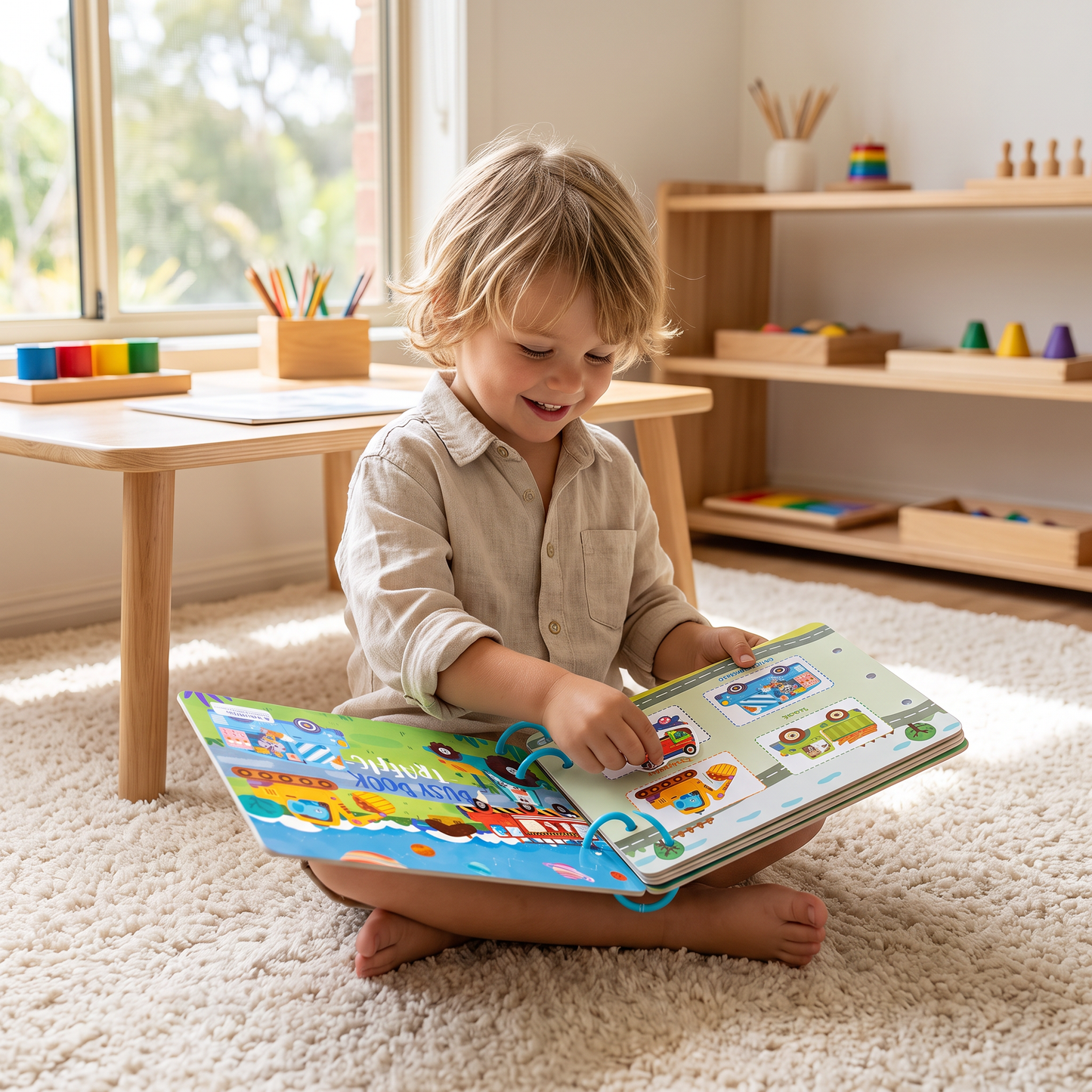 Montessori Children's Employment Discovery Book