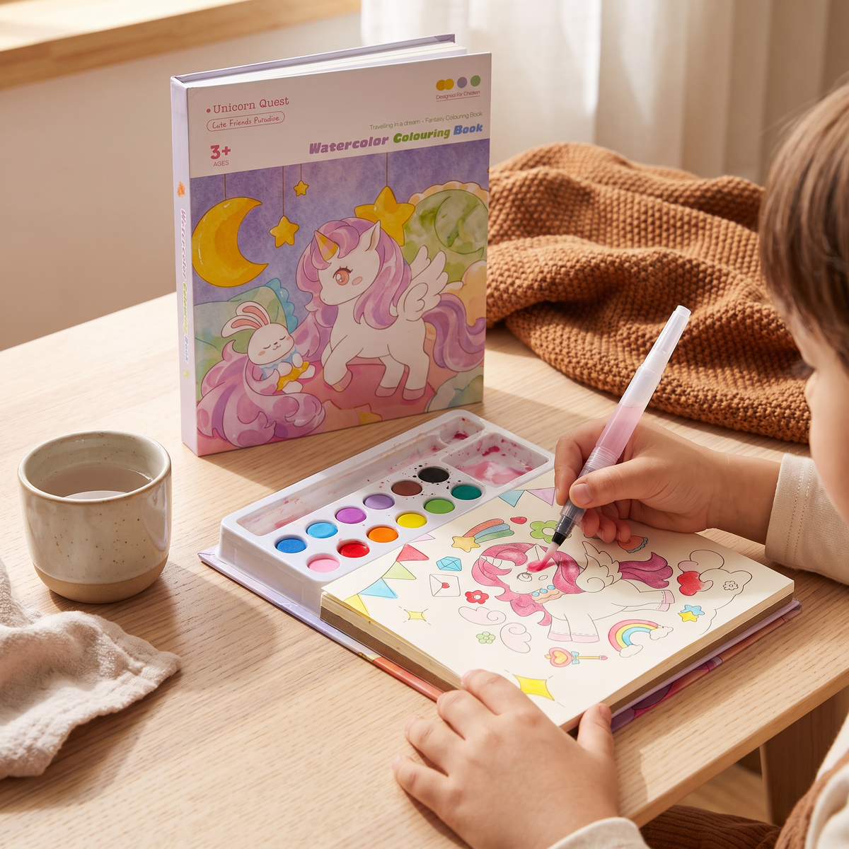 All-in-One Watercolour Painting Book