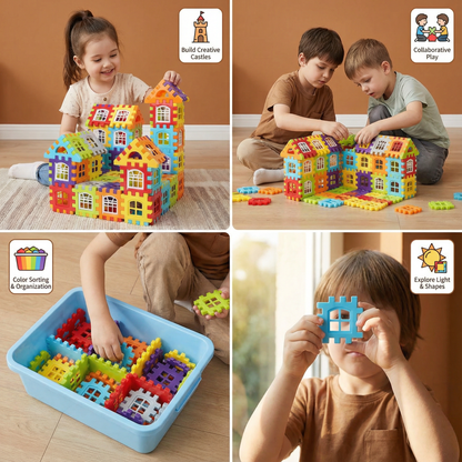 Montessori Window Building Blocks For Children