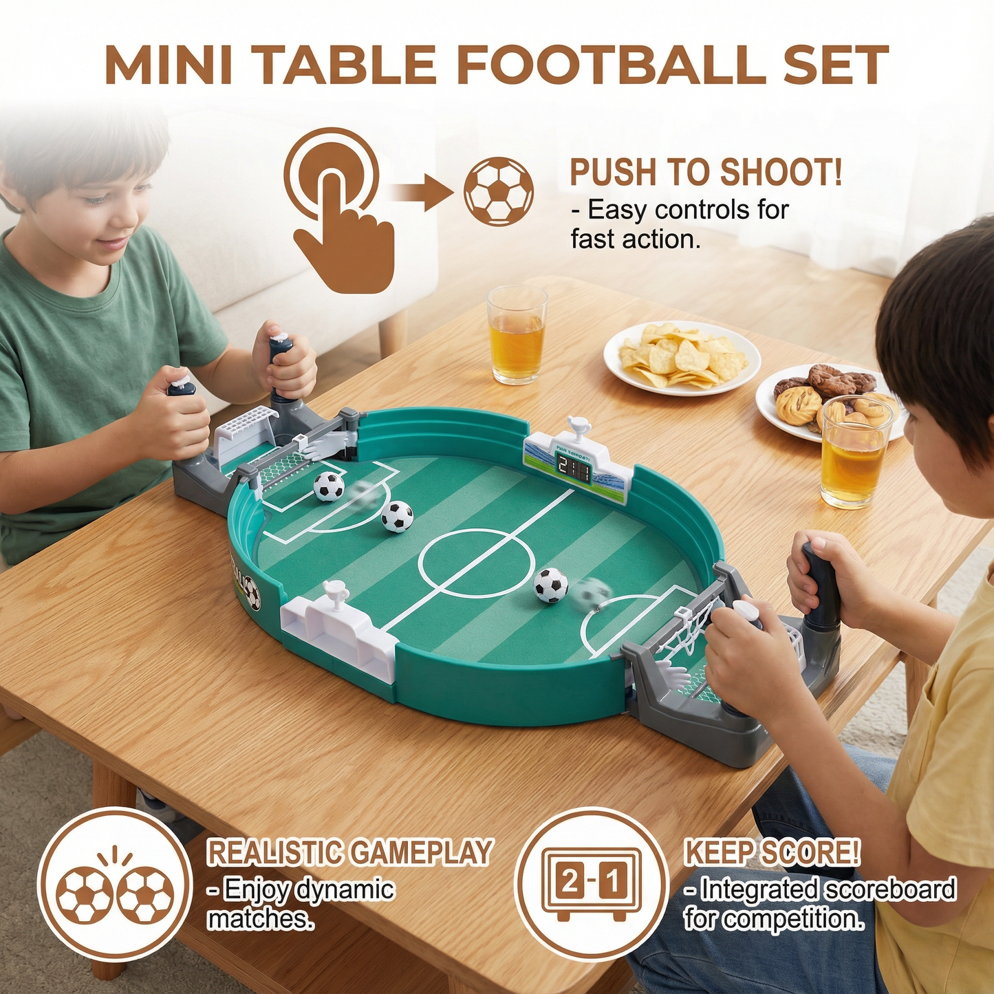 Mini Table Football Set