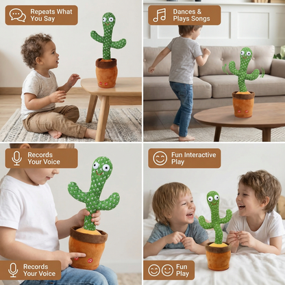 Talking Cactus – Interactive Toy for Kids