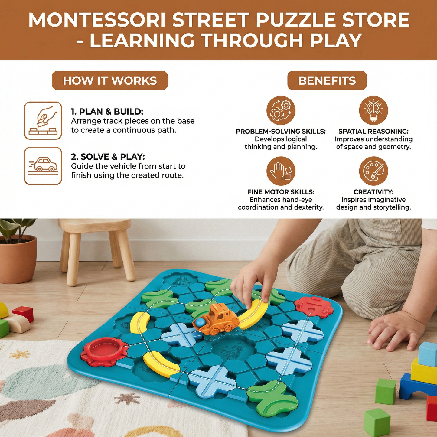 Montessori Street Puzzle