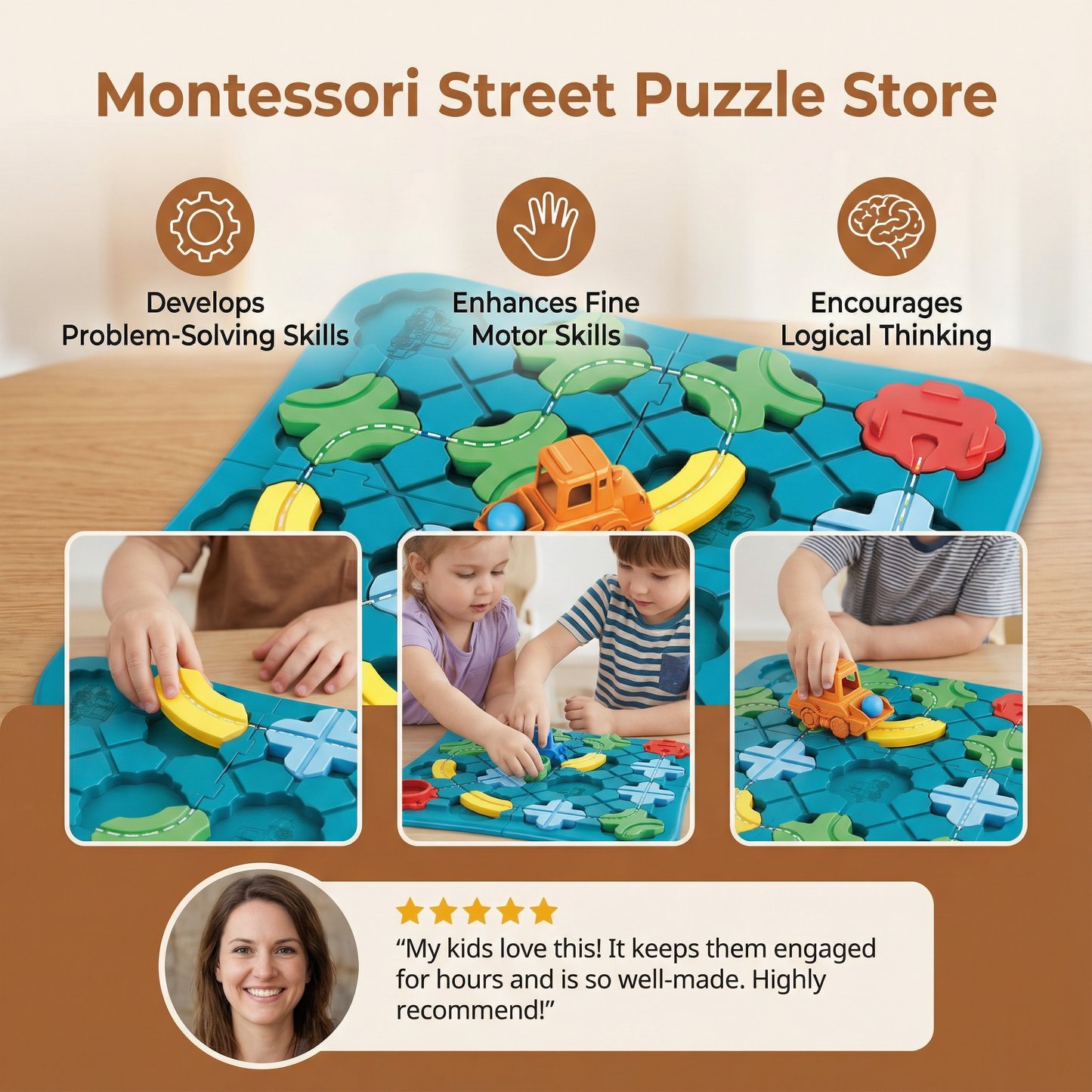 Montessori Street Puzzle
