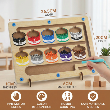 Montessori Magnetic Maze