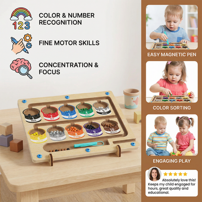 Montessori Magnetic Maze