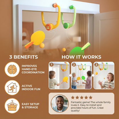 Door Frame Ping Pong Game Set